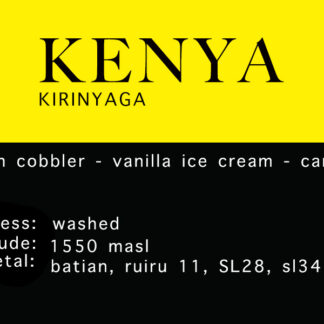 Kenya - Kirinyaga
